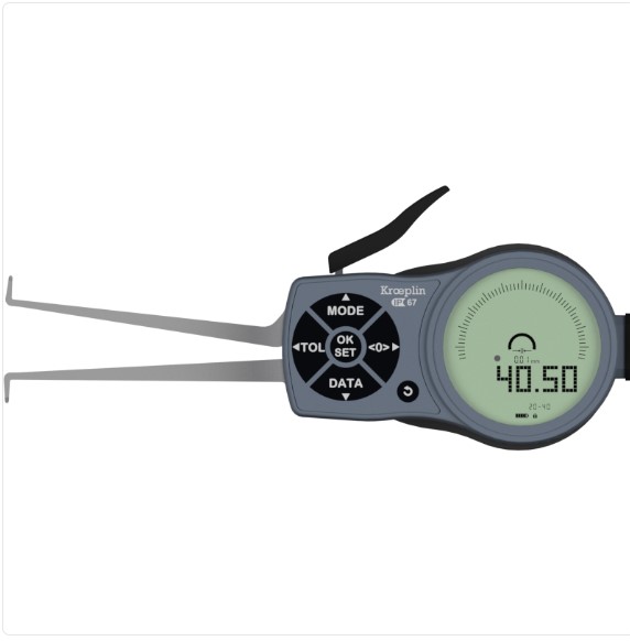 Kroeplin Dijital İç Çap Kanal Komparatörü \'20-40 mm | L220